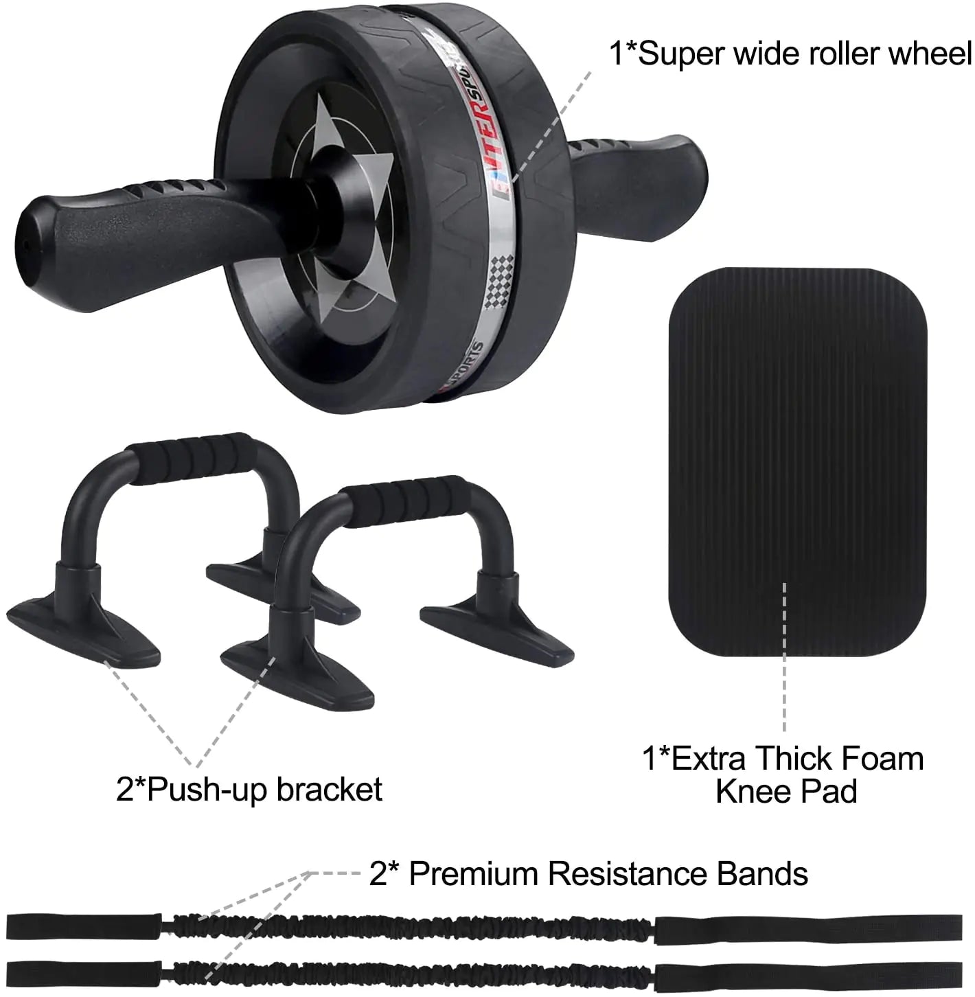 Set de Entrenamiento Multifuncional – Fuerza Total en Casa